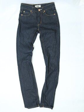 Women's Acne Studios Skin 5 Raw Rinse Jeans Size 25"
